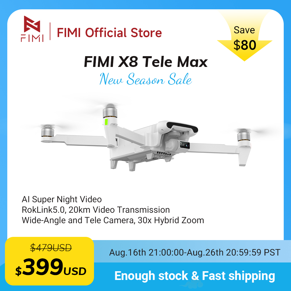 Drone Thermal Imaging - FIMI X8 Tele Max Yeni Drone