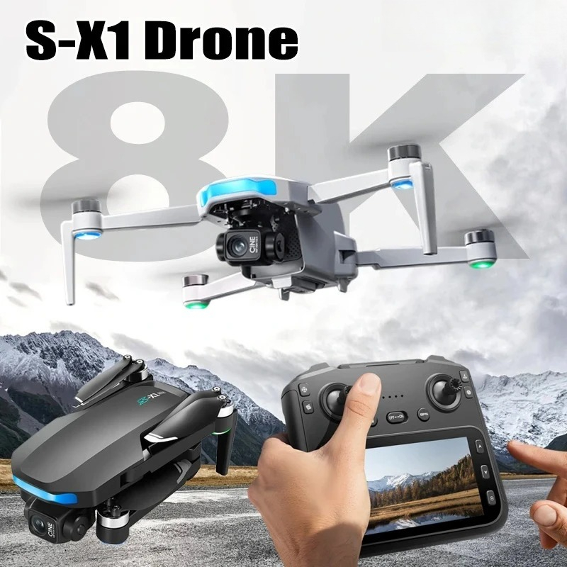 Drone Multispectral - Orijinal S-X1 Drone 8K HD Profesyonel