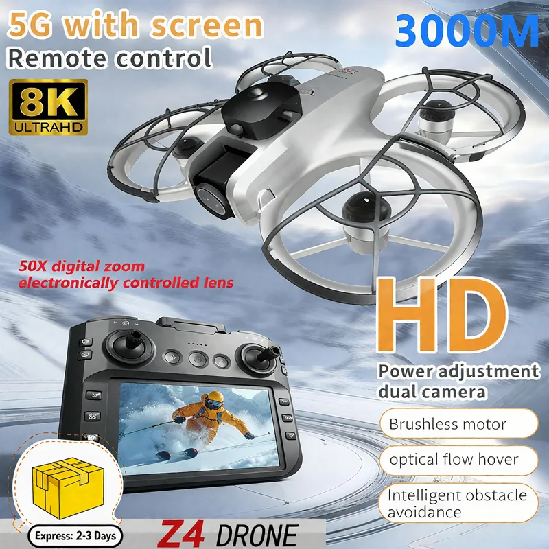 Yeni MINI Z4 Drone 4K Profesyo - Drone Video Production incelemesi ve fiyatı