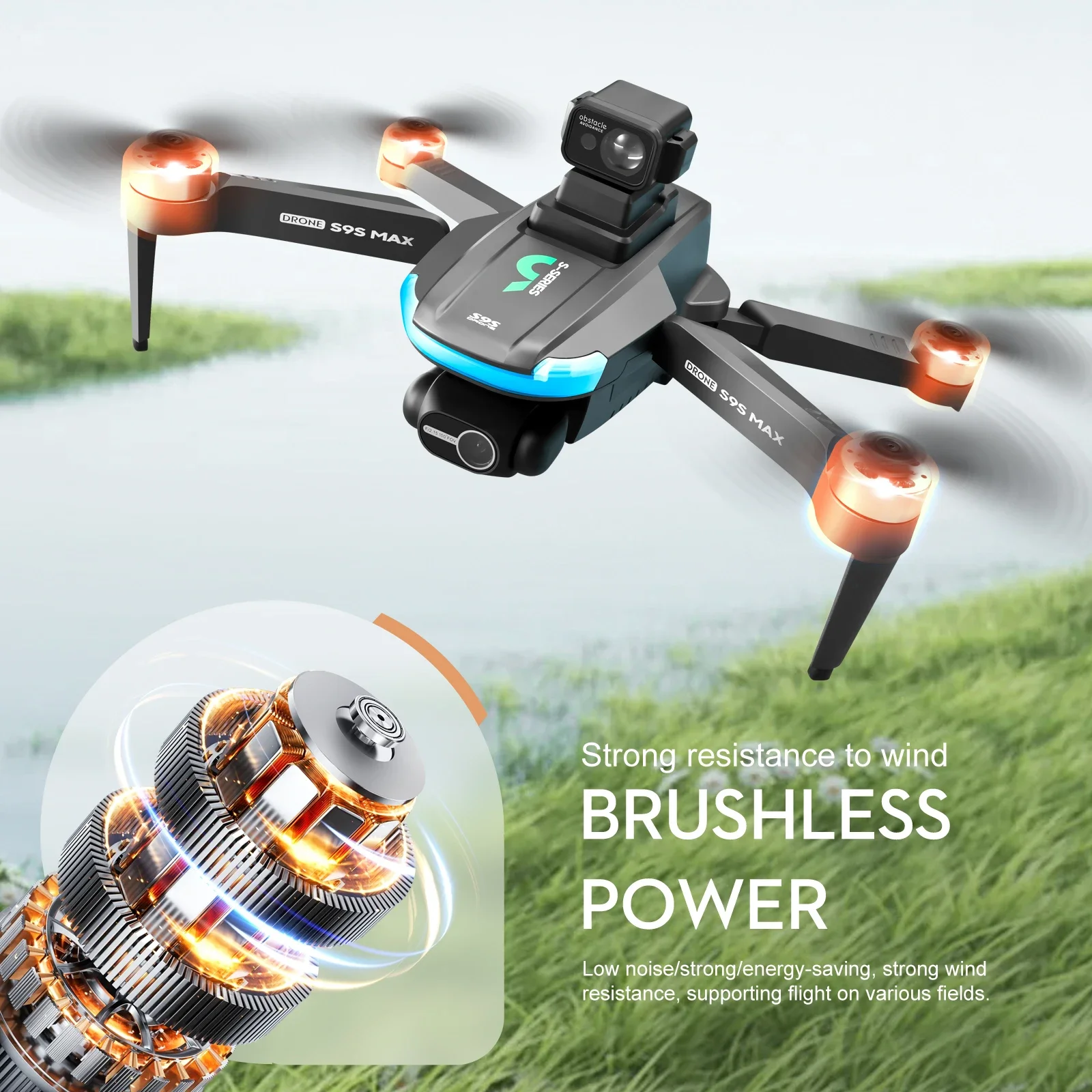 YENI S9S MAX MINI Drone 4K 2 E - Drone Video Production incelemesi ve fiyatı
