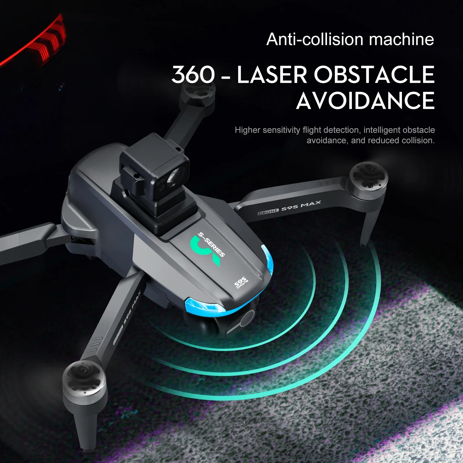 YENI S9S MAX MINI Drone 4K 2 E - Drone Video Production incelemesi ve fiyatı