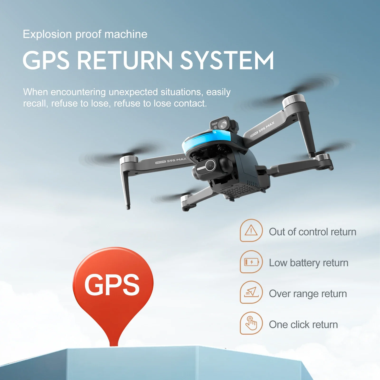 YENI S9S MAX MINI Drone 4K 2 E - Drone Video Production incelemesi ve fiyatı
