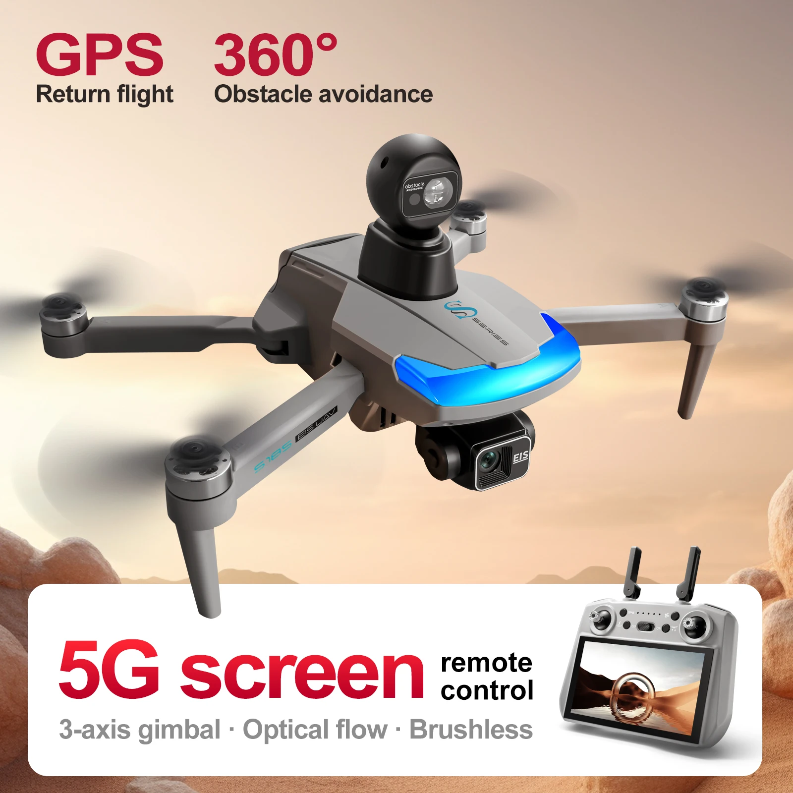 S185 Profesyonel Drone 2.7K HD - Drone Multispectral incelemesi ve fiyatı