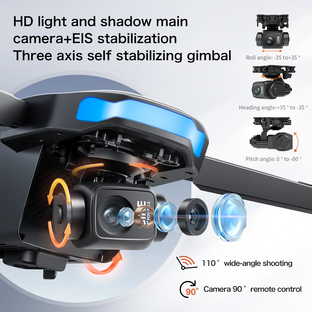 Yeni S-X1 MAX Drone GPS 8K Pro - Drone Lidar incelemesi ve fiyatı